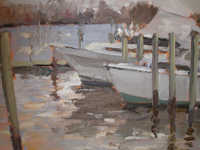 Marina Bay Boats IV 11x14 